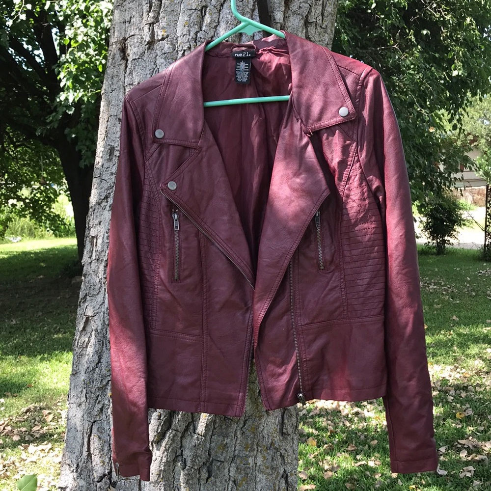 Maroon pleasure women’s jacket